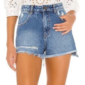 ROLLA'S High Rise Duster Jean Shorts Ashley Blue 31